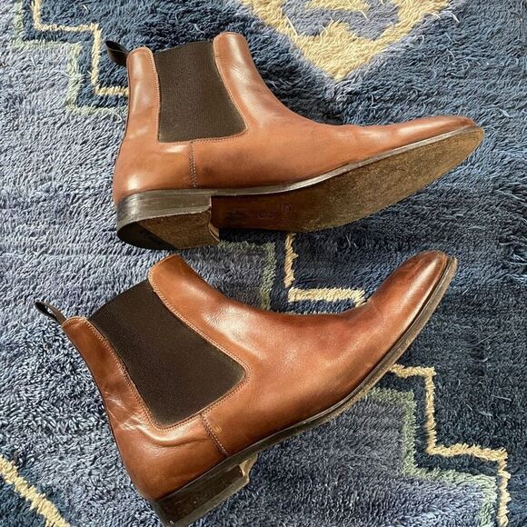 Ace Marks Leather Chelsea Boot Men’s 11.5 - Picture 7 of 11